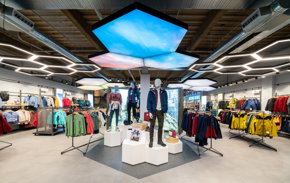 The O&CC store was designed for maximum flexibility