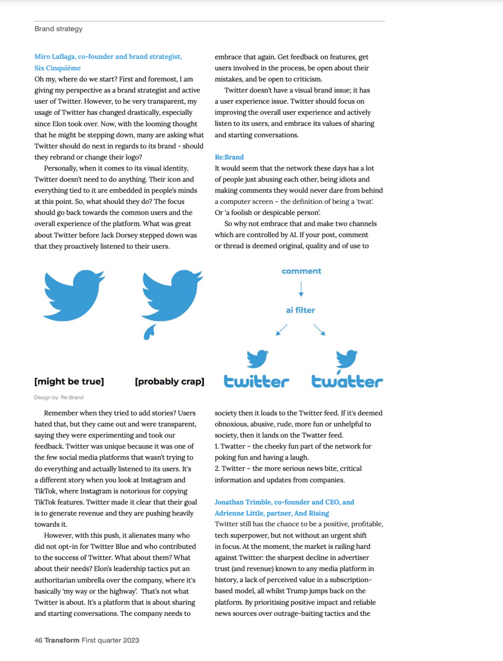 Twitter page 3