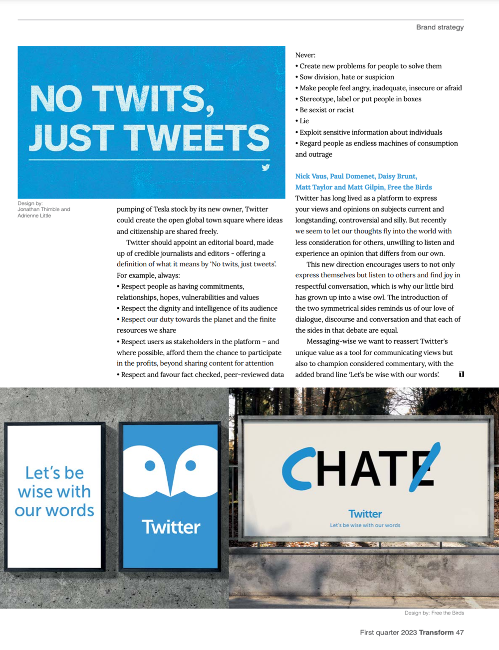 Twitter page 4