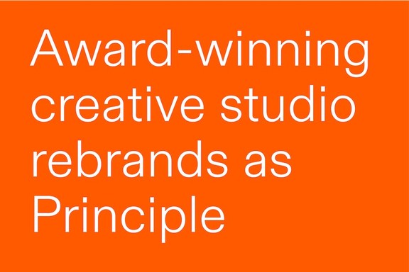 Award-winning creative studio Honest rebrands as Principle