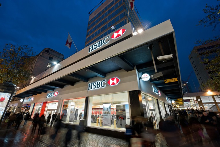 HSBC Exterior Branding