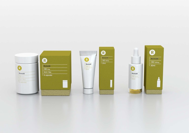 Remede CBD Product Packaging