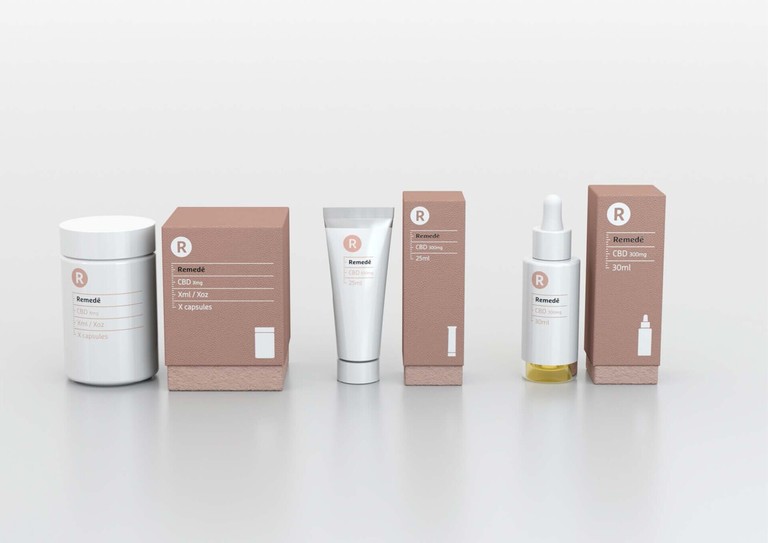 Remede CBD Product Packaging 1